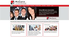 Desktop Screenshot of mccanntesting.com