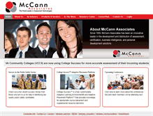 Tablet Screenshot of mccanntesting.com